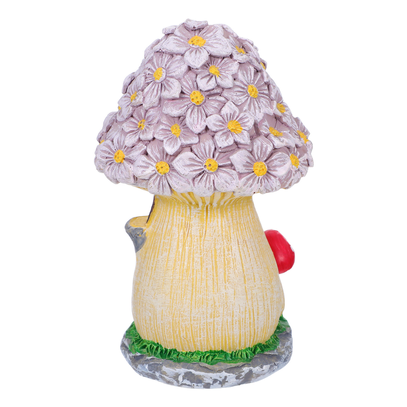 Bonsai Garden Decor - Rumah Jamur Resin Tahan Cuaca, Patung
