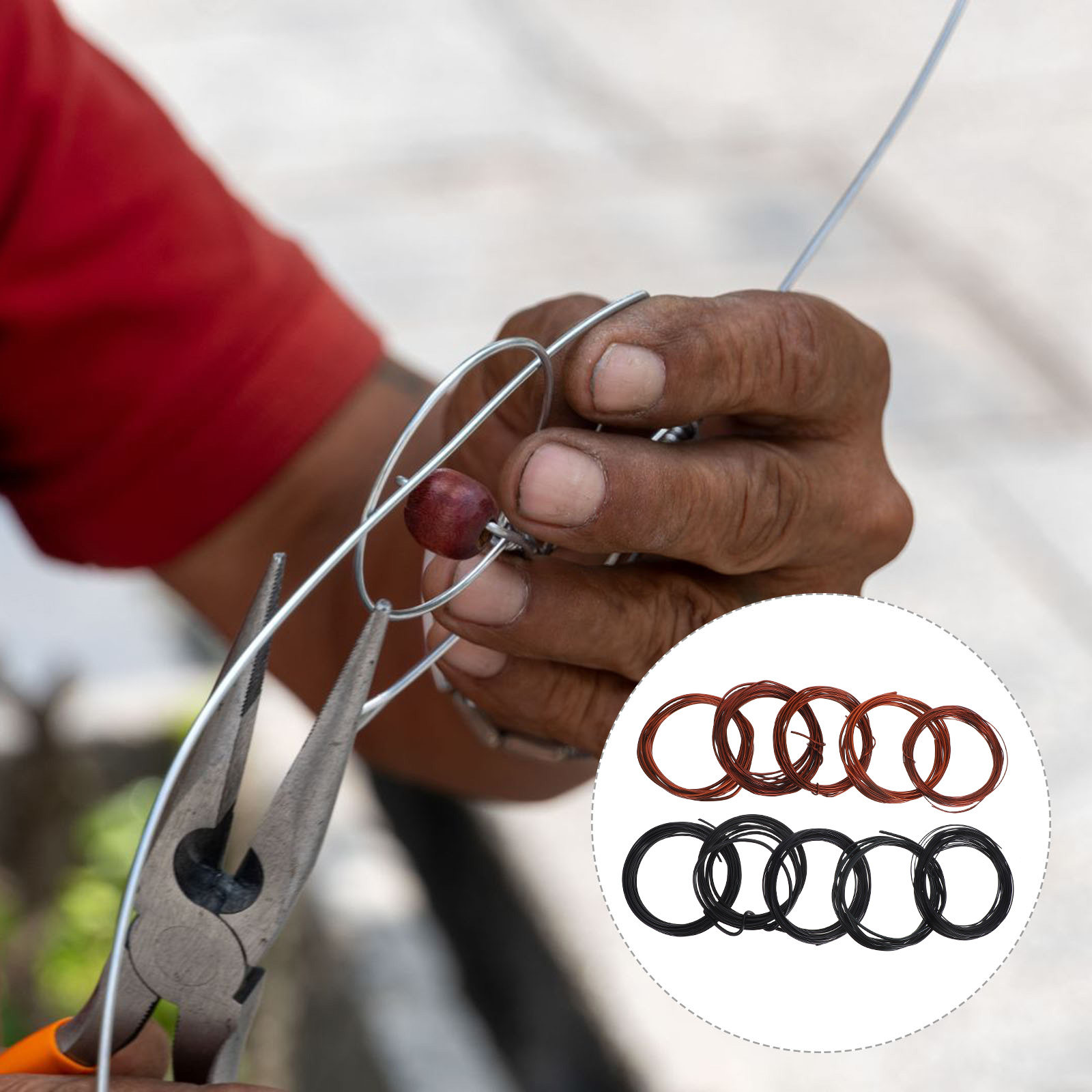 Bonsai Gardener - 10 Buah Kawat Aluminium Fleksibel untuk