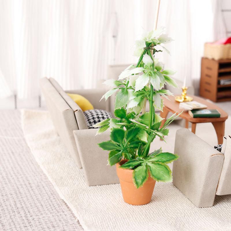 1/12 Model Tanaman Hijau Bonsa - Bonsai Garden Decor ulasan dan harga