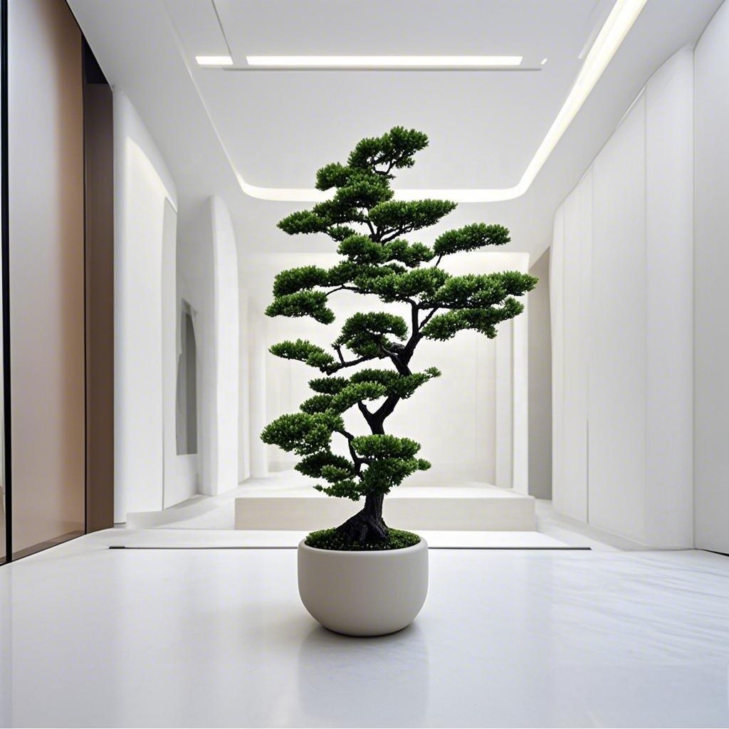 Pohon Cedar Pinus Buatan untuk - Bonsai Garden Decor ulasan dan harga
