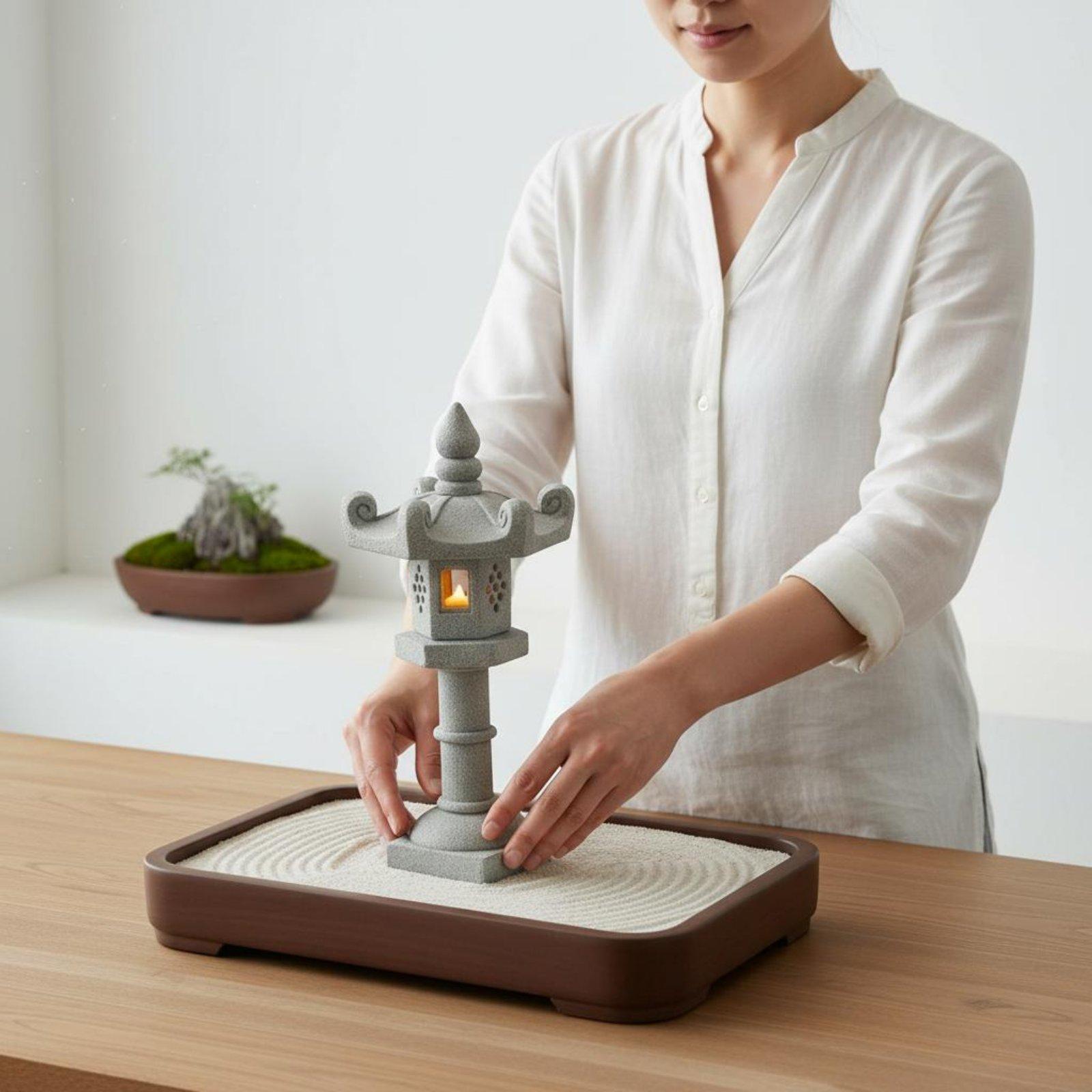 Lentera Lanskap Jepang, Lenter - Bonsai Gardener ulasan dan harga