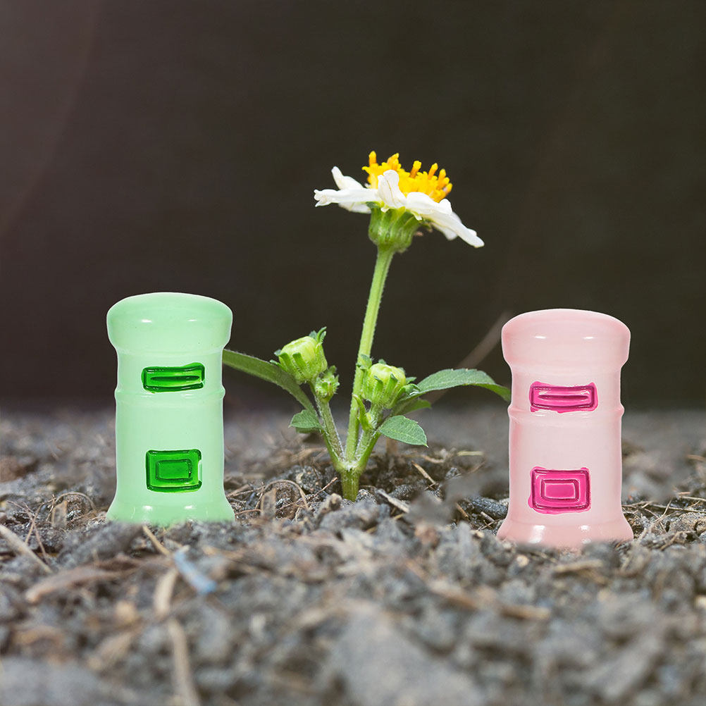 60 Buah Kotak Surat Mini Resin - Bonsai Garden Decor ulasan dan harga