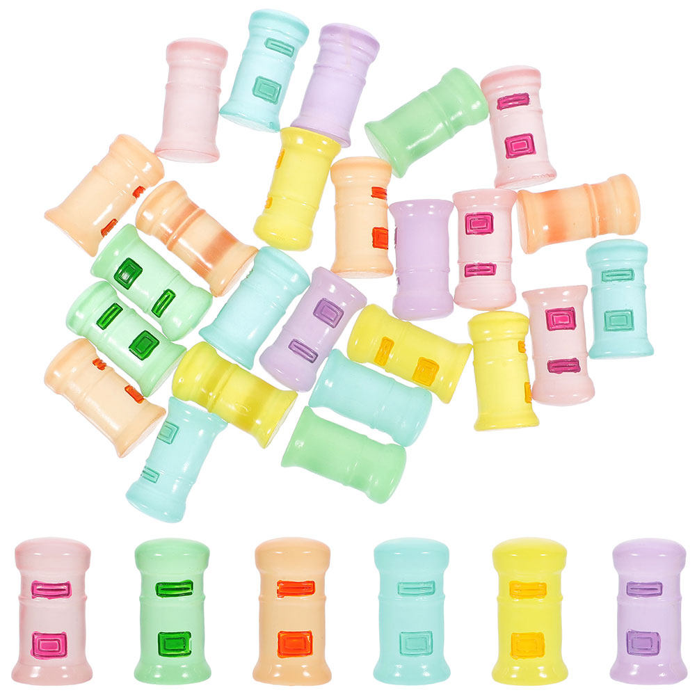 60 Buah Kotak Surat Mini Resin - Bonsai Garden Decor ulasan dan harga