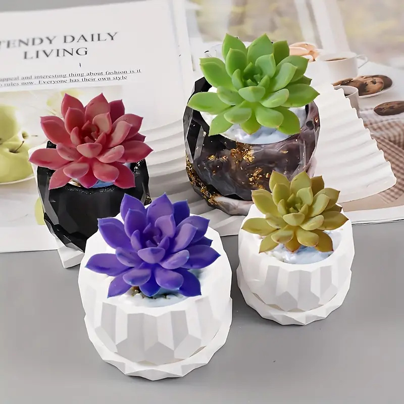 1 Set cetakan penanam silikon  - Bonsai Garden Decor ulasan dan harga