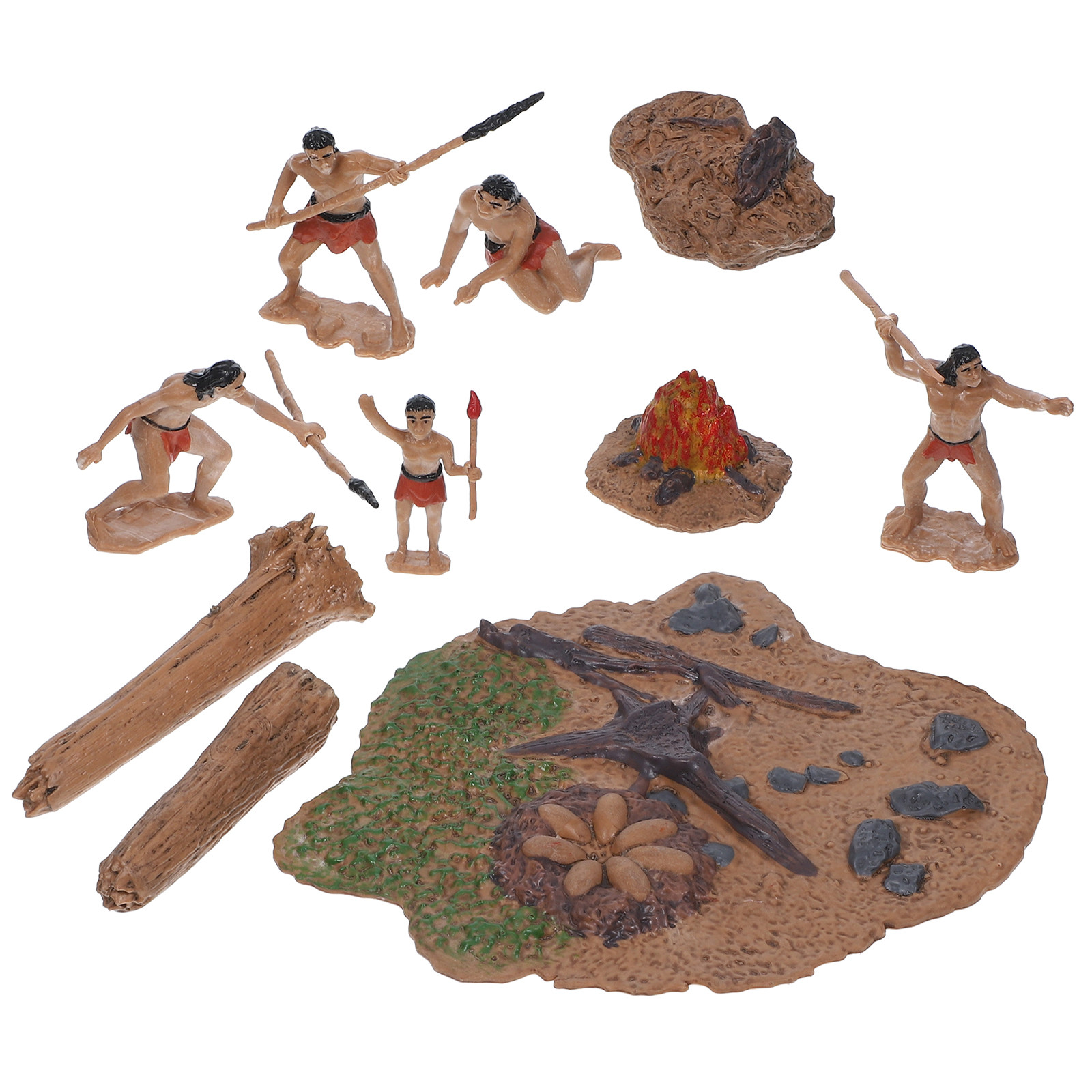 1Set Miniatur Pria Primitif, O - Bonsai Garden Decor ulasan dan harga