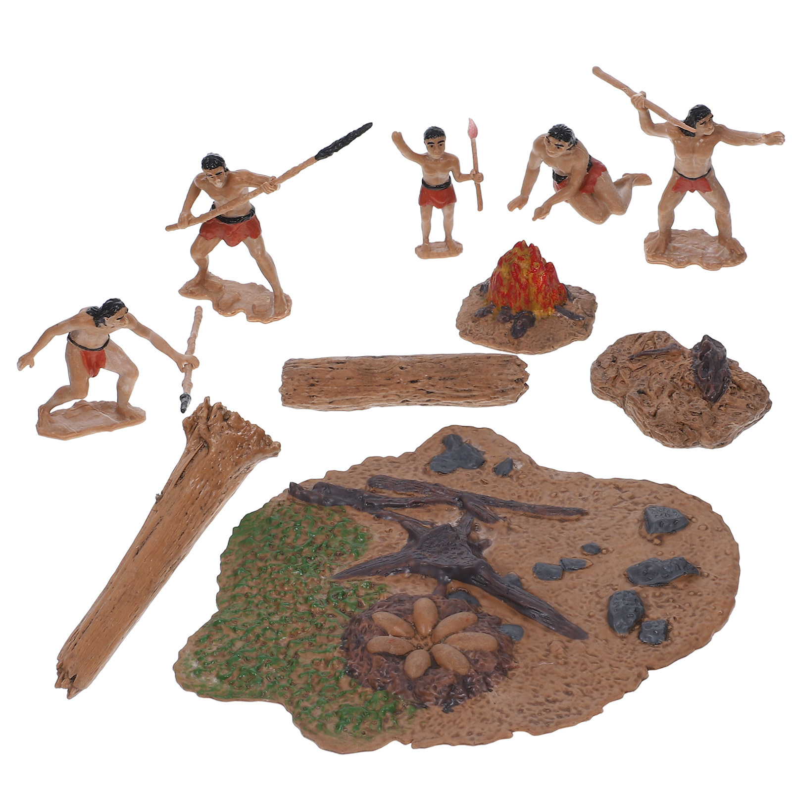 1Set Miniatur Pria Primitif, O - Bonsai Garden Decor ulasan dan harga